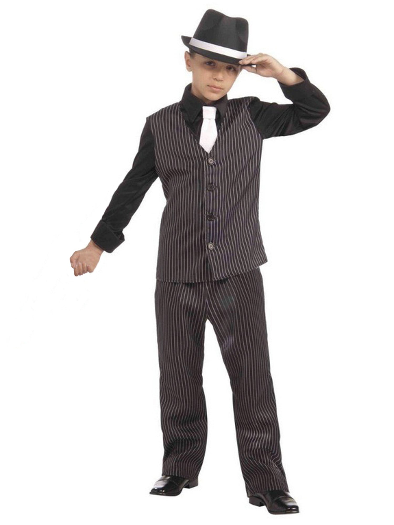 Rubies 1920s Lil Gangster Costume for Kids, Boys Small - Walmart.com