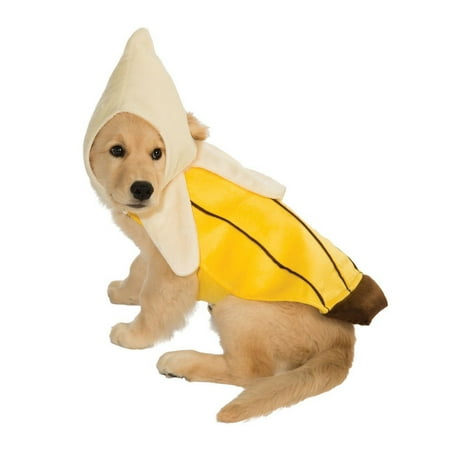 Rubies Banana Pet Costume for Dogs or Cats, Large