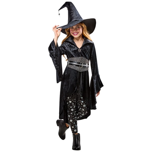Rubies Black Coven Witch Costume for Kids, Girls Large