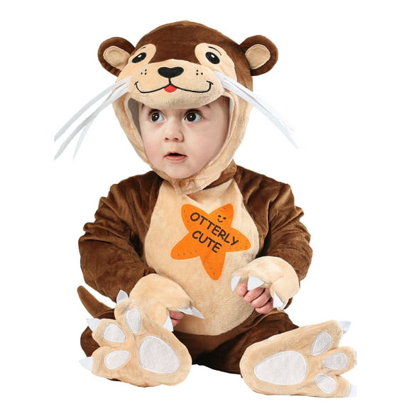 Rubies Brown Otter Costume for Babies, Unisex 6-12 months