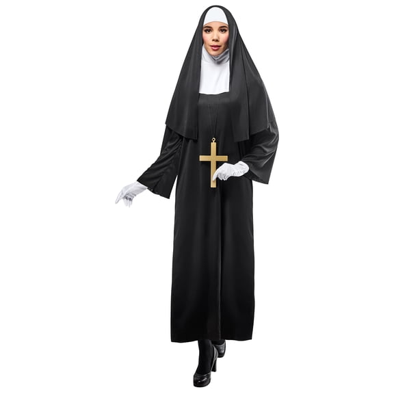 Rubies Classic Nun Costume for Adults, Women's Small