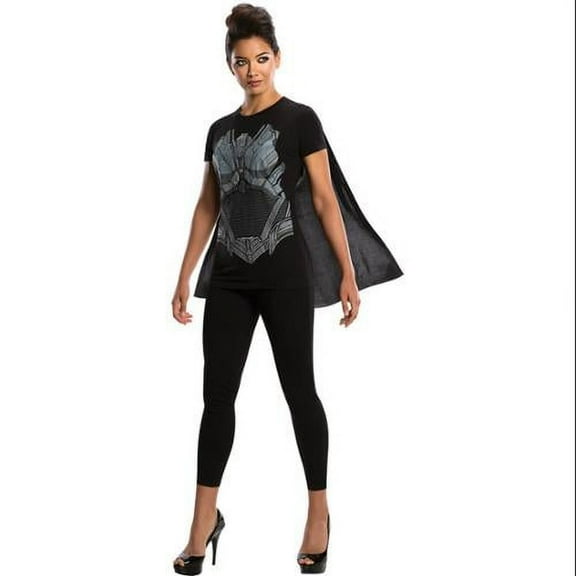 Adult Womens Superman Man of Steel Faora T-Shirt Costume Top Medium 6-8