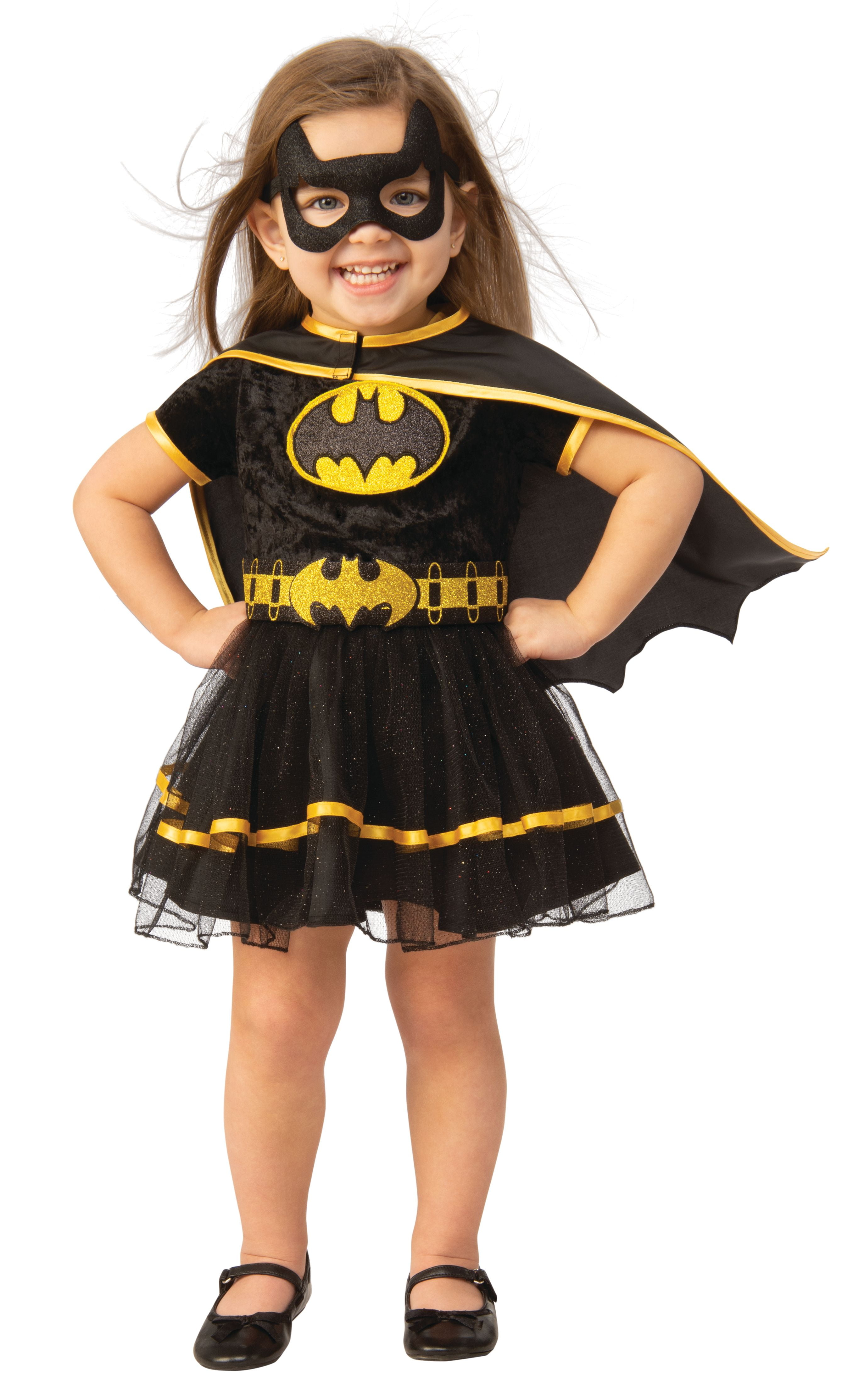 Rubies Costume Co. Batgirl Black Gold Toddler Tutu