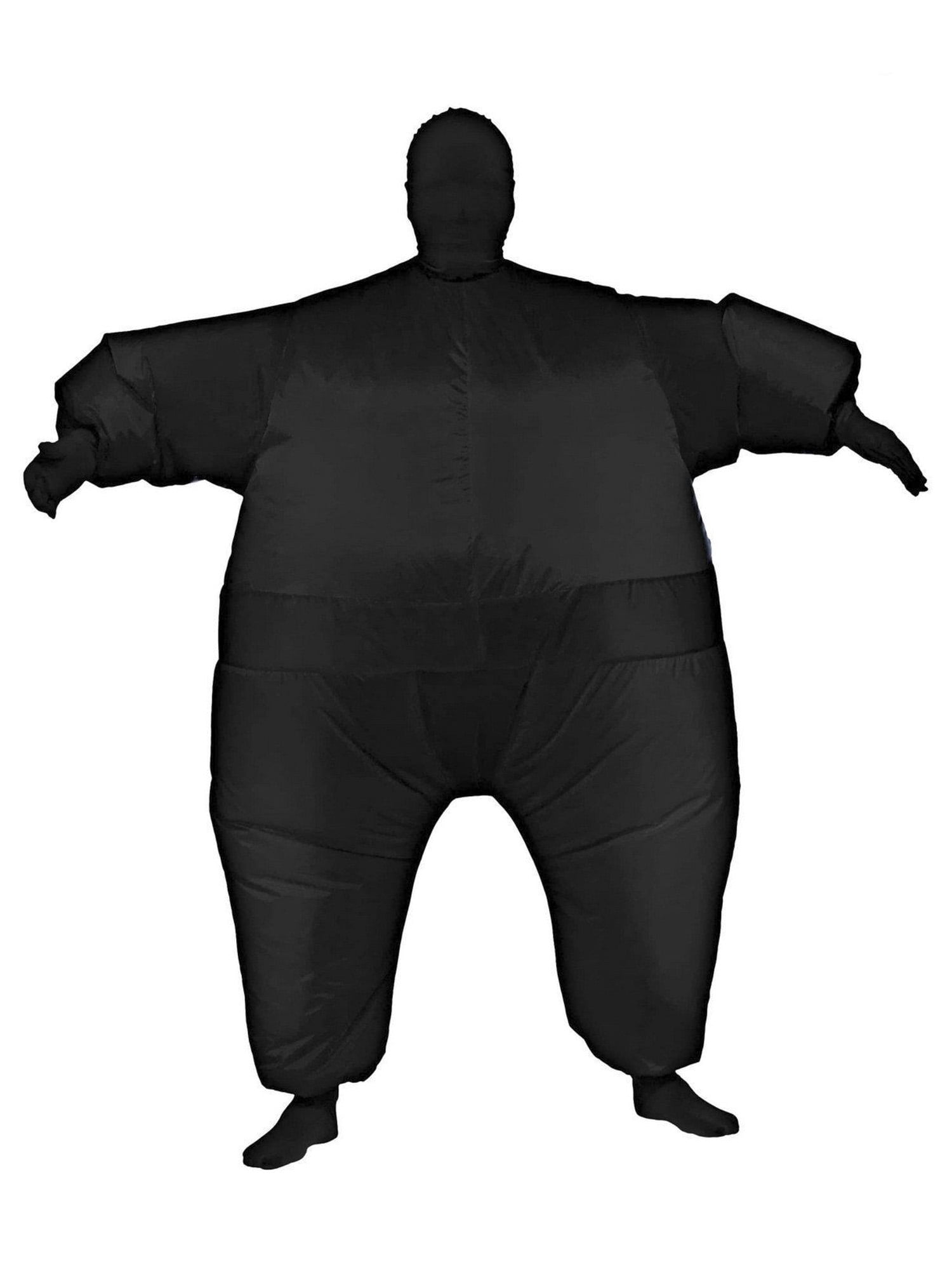 Rubies Bulbous Black Inflatable Jumpsuit Costume for Adults, Unisex One Size
