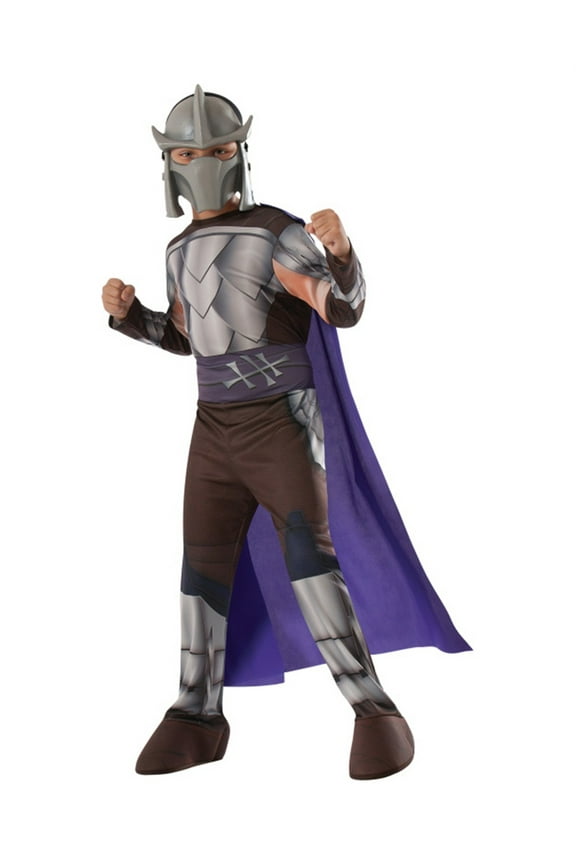 Child Kids Boys Teenage Mutant Ninja Turtles Shredder Costume Large 12-14