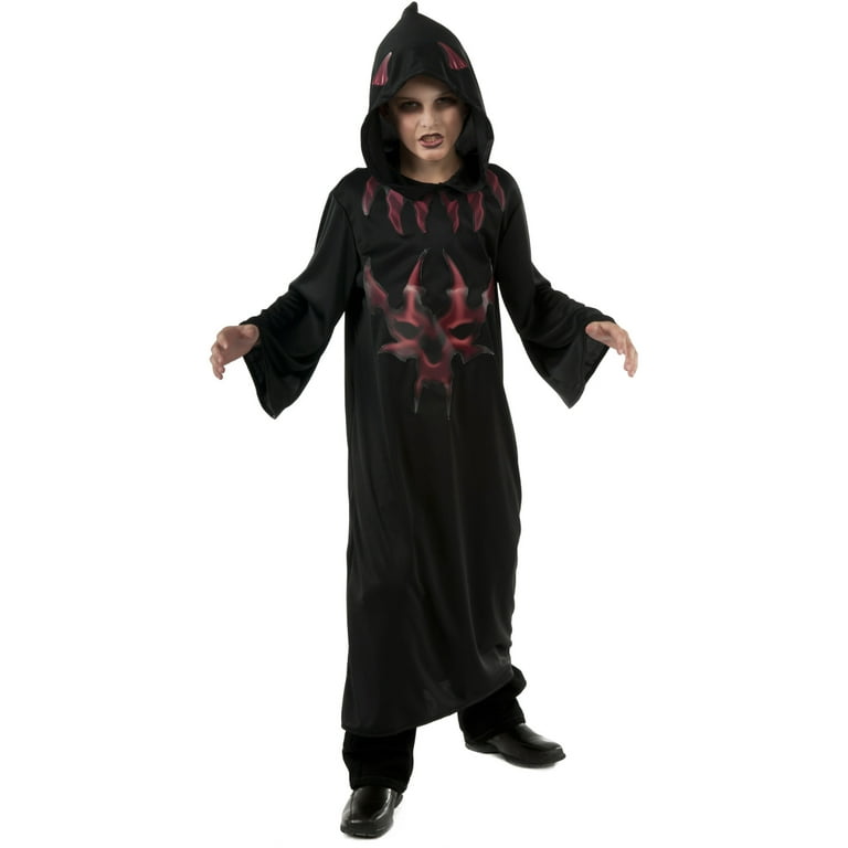 Black Red Devil Robe Costume Black Red Devil Robe Costume