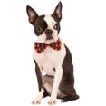 thumbnail image 1 of Formal Professor Argyle Bow Tie Pet Collar Dog Costume Accessory X-Large, 1 of 2