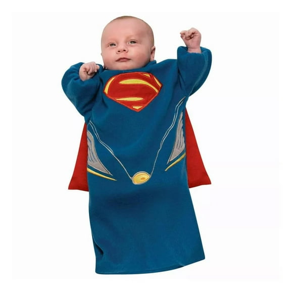 Ruby Slipper Sales Co., LLC (Rubies) Superman Man Of Steel Bunting Costume Infant Newborn 0-9 Unisex