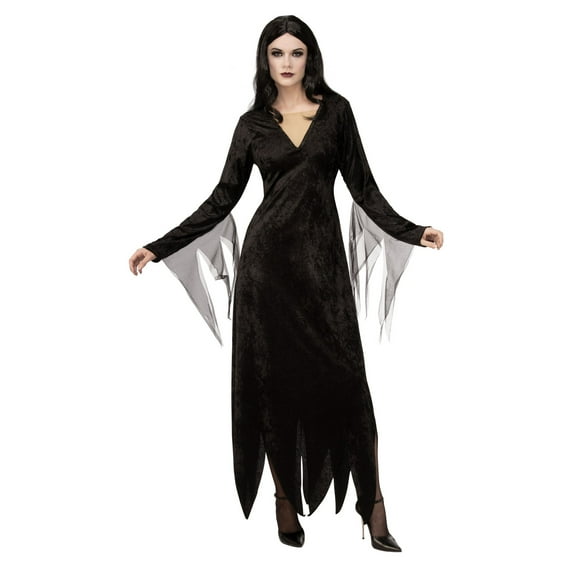 Rubies Costume Co Women's The Addams Family Morticia Addams Costume Large 14-16