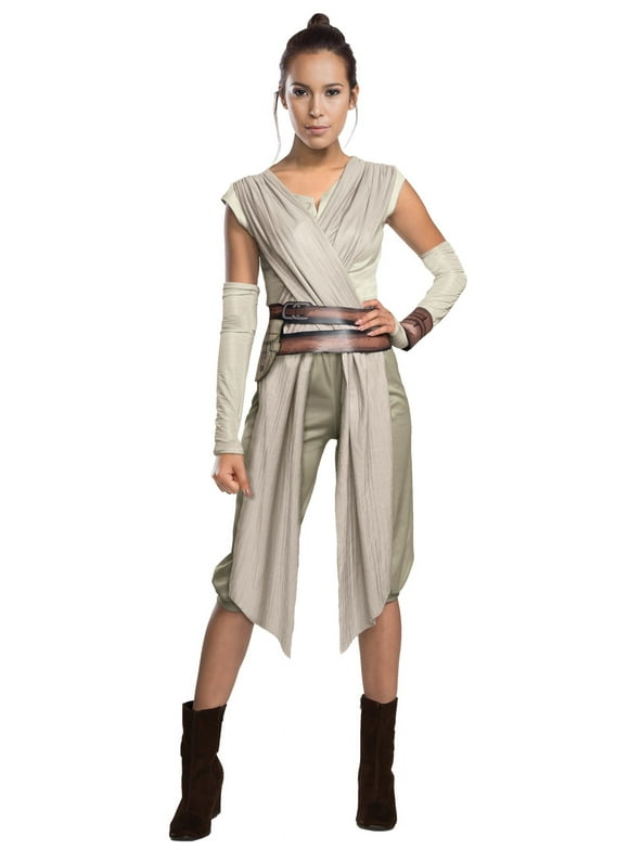 Rubies Costume Co Womens Star Wars Episode VII The Force Awakens Deluxe Rey Costume Small