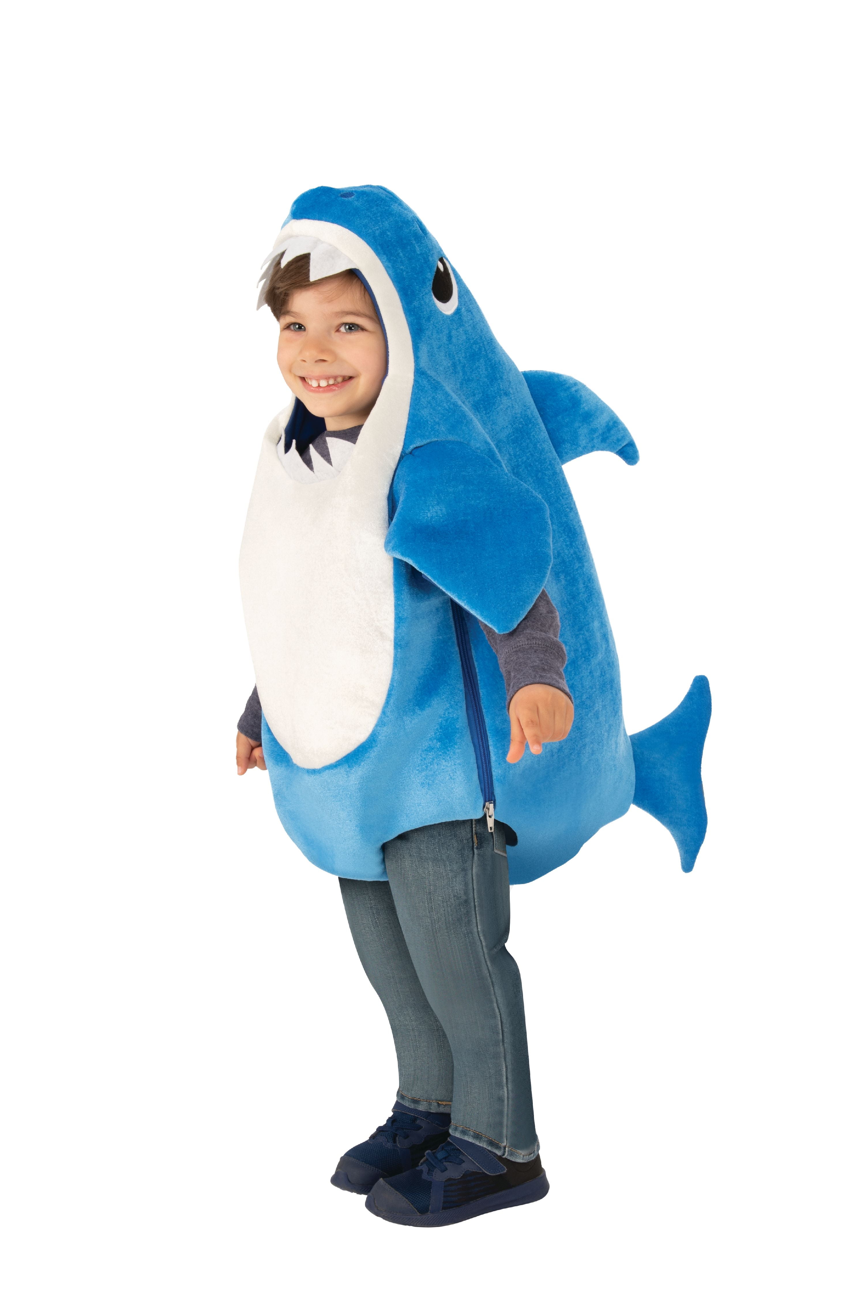 Child Costume Baby Shark Blue - Daddy Age 3-4 Years : Amscan Europe