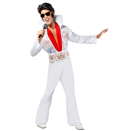 Elvis Presley Costume for Adults by Rubies, Men's Medium