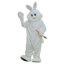 Rubies Easter Bunny Rabbit Mascot Costume for Adults, Unisex One Size Fits Most