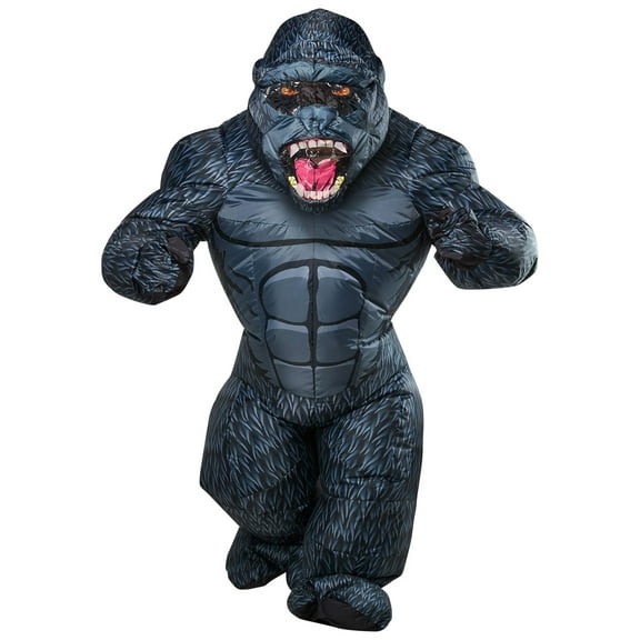 Rubies Giant Gorilla Inflatable Costume for Adults, Unisex One Size
