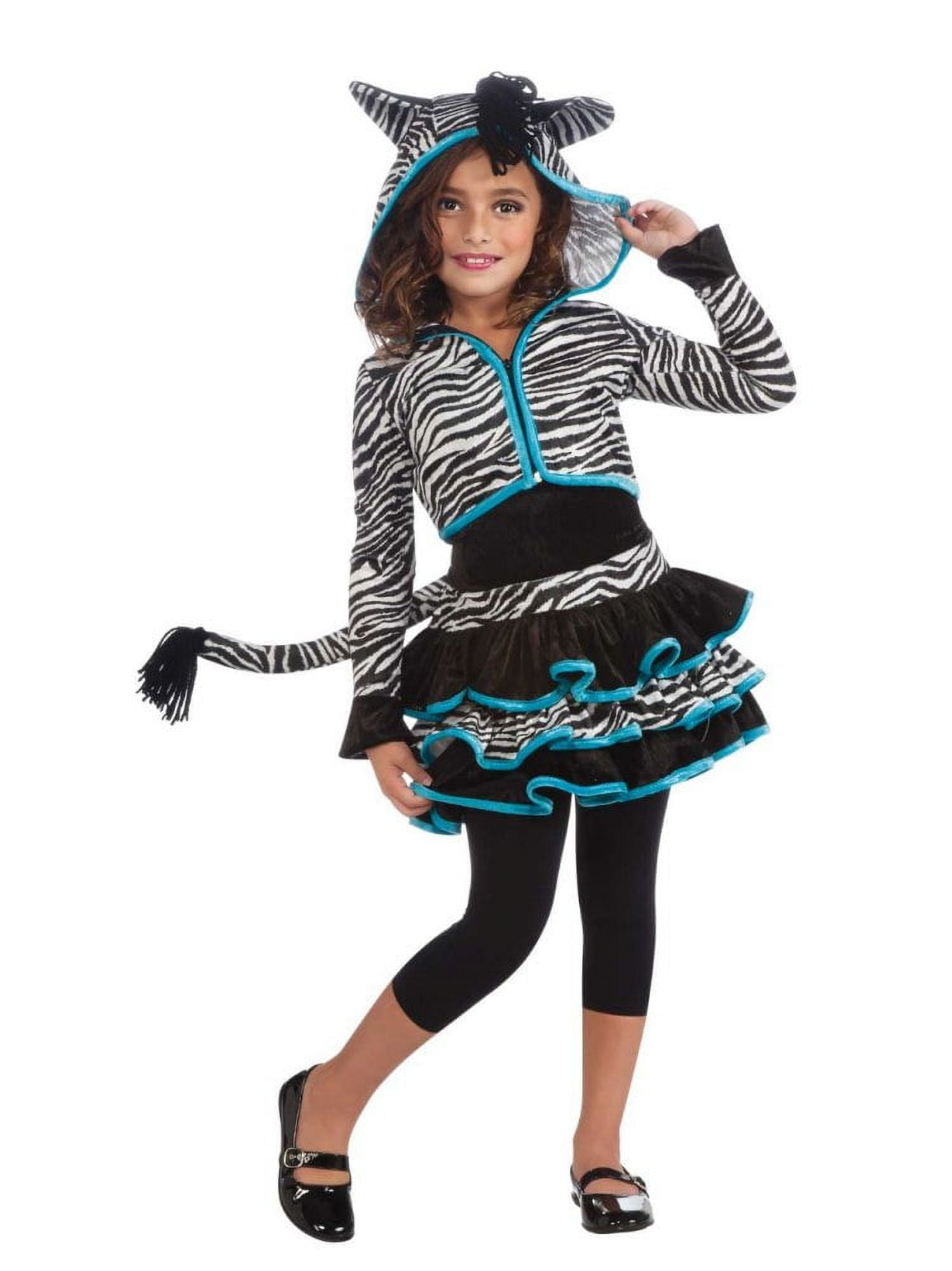 Rubies Girls Pretty Zebra Costume ail not included Small (4-6 ...