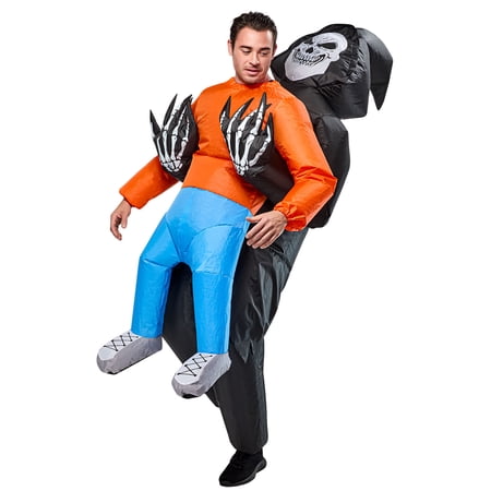 Rubies Grim Reaper Abduction Inflatable Costume for Adults, Unisex One Size