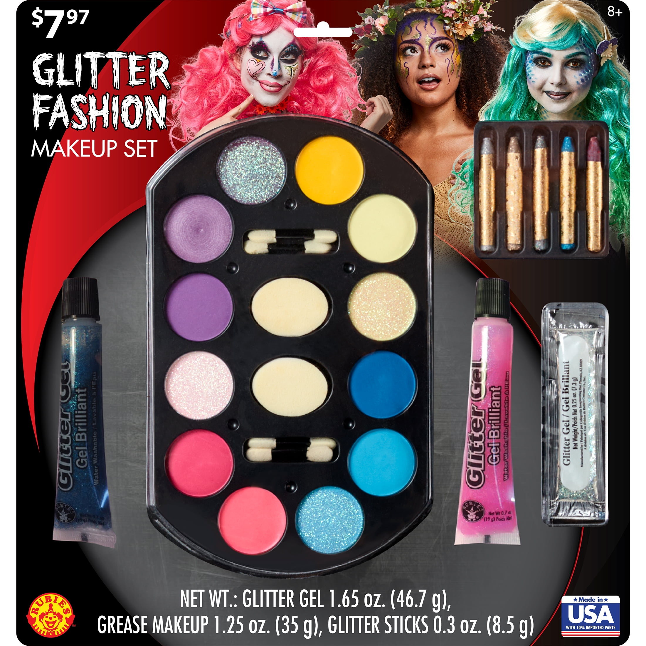 Rubies Halloween Make-up Deluxe Kit Walmart.com