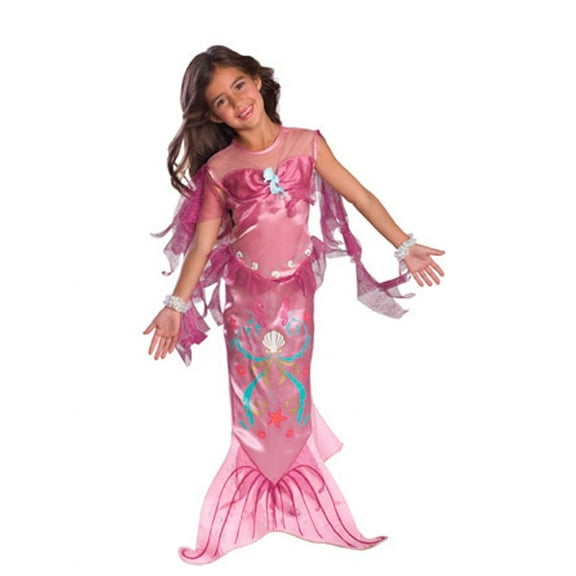 Rubies Magical Pink Mermaid Costume for Kids, Girls Small