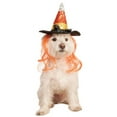 thumbnail image 1 of Rubies Pet Shop Boutique Pet Halloween Costume Accessory Candy Corn Witch Hat For Dog or Cat, 1 of 7