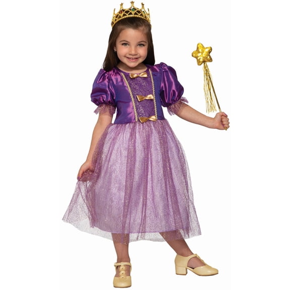 Rubies Princess Purple Sparkle Costume for Kids, Girls Medium