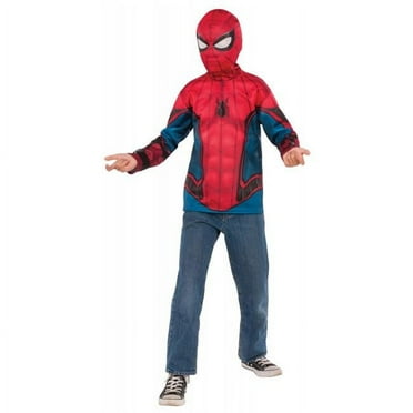 Rubies RU640143LG Children Spiderman Shirt Mask - Large