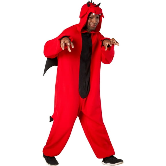 Rubies Red Dragon Comfy Wear Costume for Adults, Unisex Large