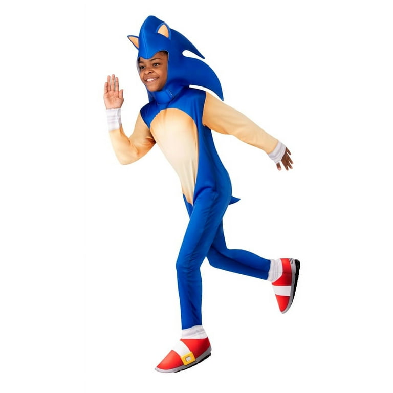  Rubie's boys Sonic Oversized Jumpsuit Costume, as shown, Large  US : Clothing, Shoes & Jewelry