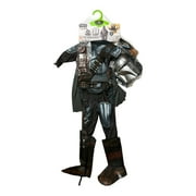 RUBIES II Rubies Star Wars Mandalorian Boy's Jumpsuit, Mask, Cape, Gloves & Boot Tops Halloween Costume (S (4-6))