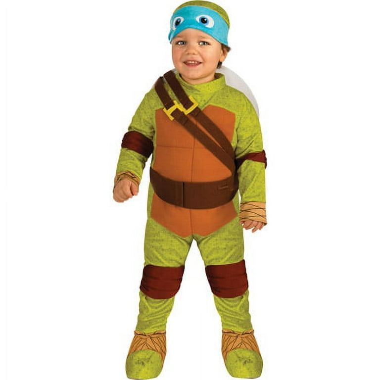 Childs Teenage Mutant Ninja Turtles Leonardo Eye Mask Costume Shirt