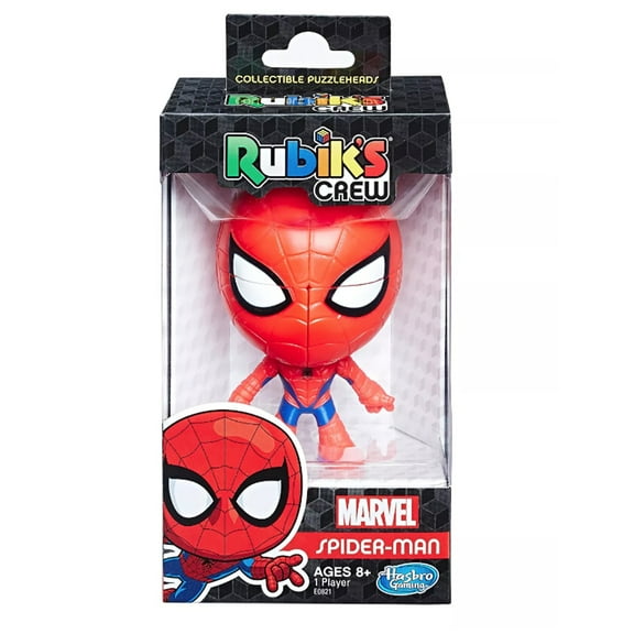 Rubik's Crew 2X2 Puzzlehead Game: Marvel Spider-Man Edition, Ages 8 and up