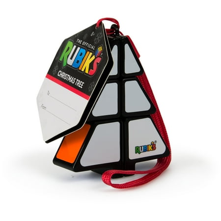 Rubik’s Cube, Holiday Tree Festive Novelty Cube and Problem-Solving Puzzle Ornament