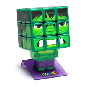 Rubiks Cube Hulk Cuber, Brain Teaser Hulk Fidget Toy, Ages 8+