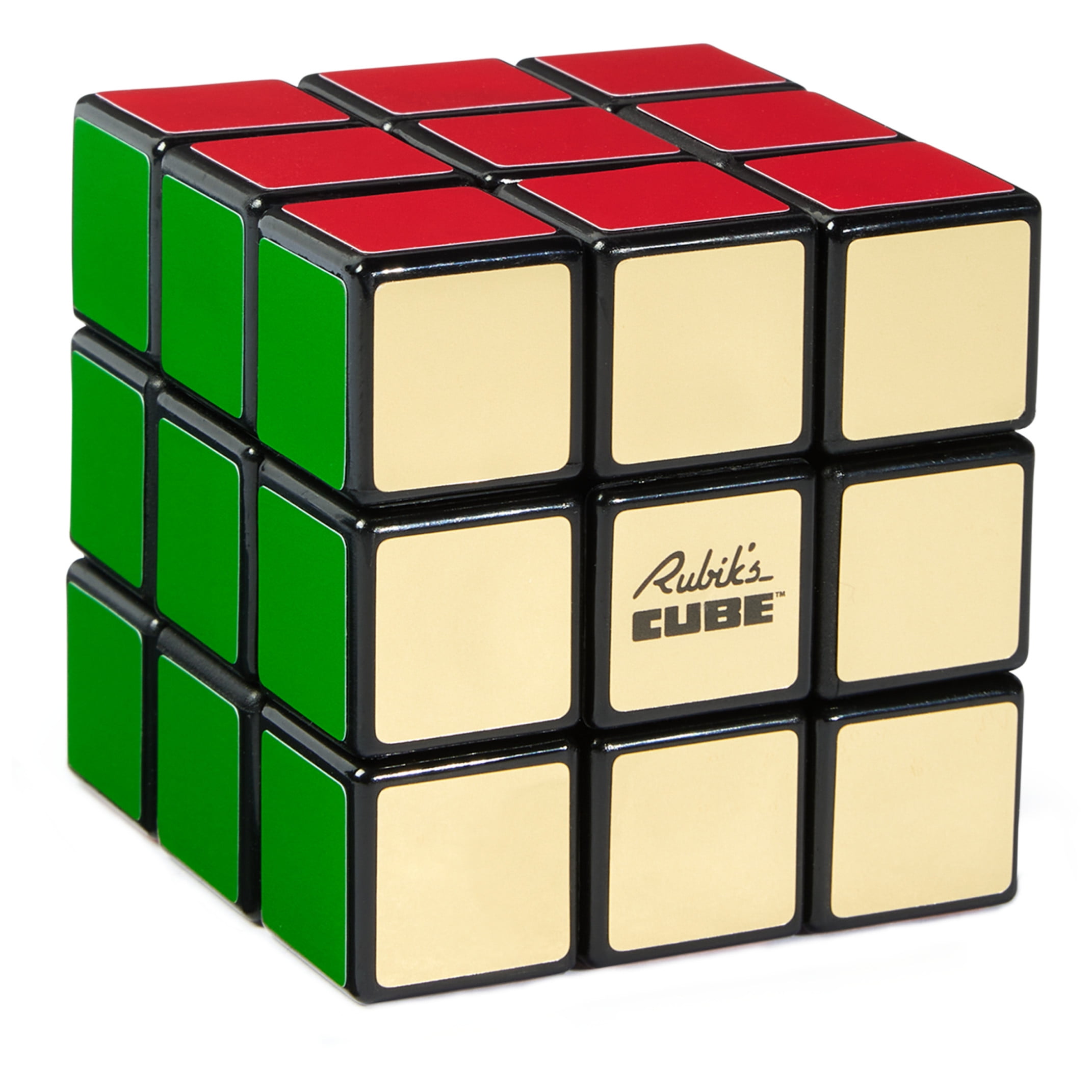 Rubiks Cube, Retro 50th Anniversary Edition 3x3 Color-Matching Puzzle