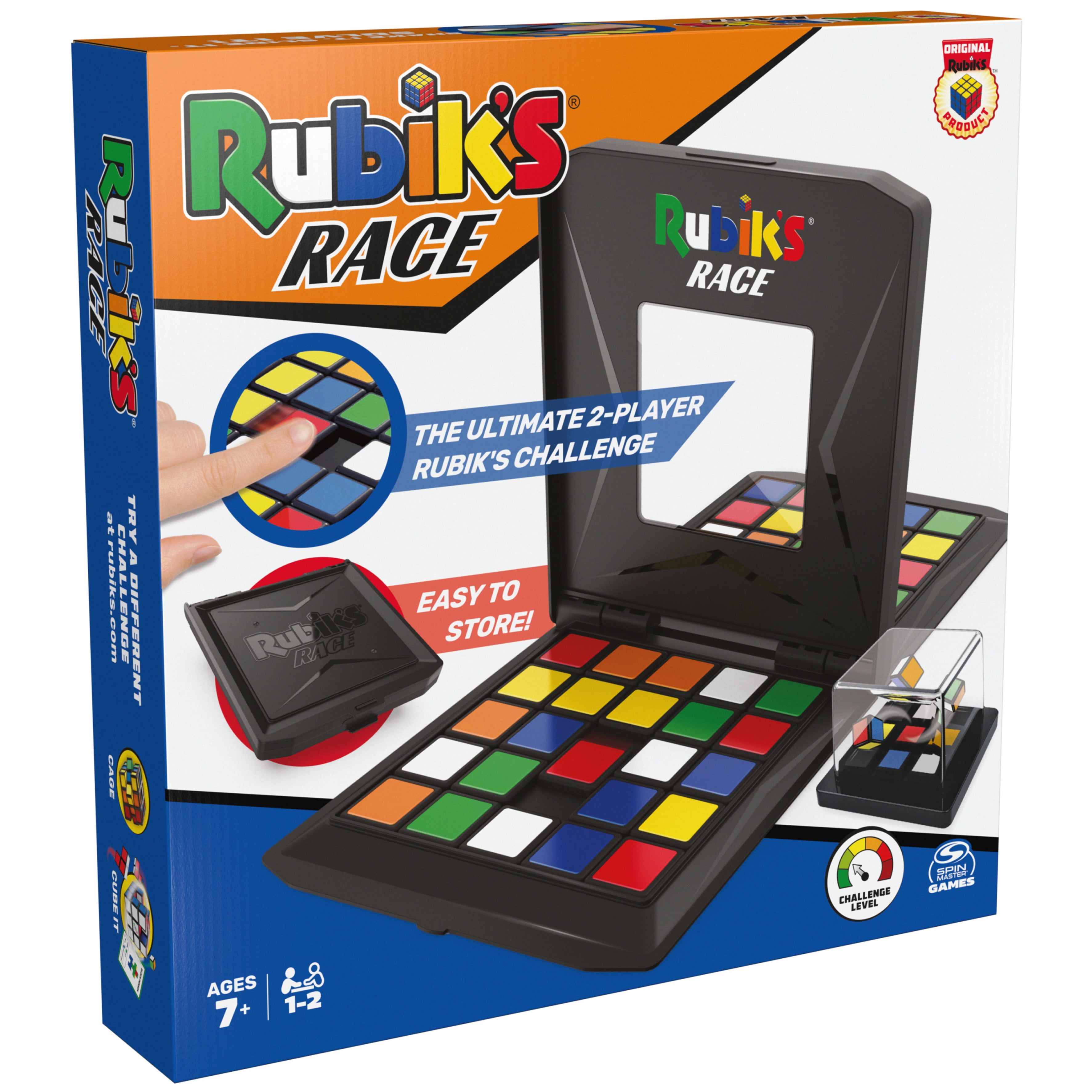Rubik’s Race, Classic Fast-Paced Strategy Travel Board Game