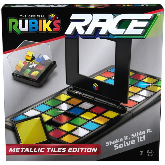 Rubik #39 s Race Metallic Edition RRF12 Classic Fast Paced Puzzle Strategy