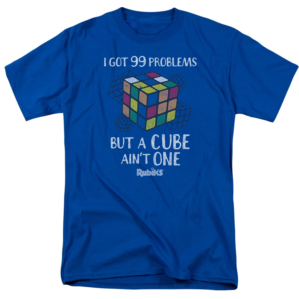 Rubik Cube Shirt - I Got 99 Problems But A Cube Ain't One Rubik Cube Shirt - I Got 99 Problems But A Cube Ain't One