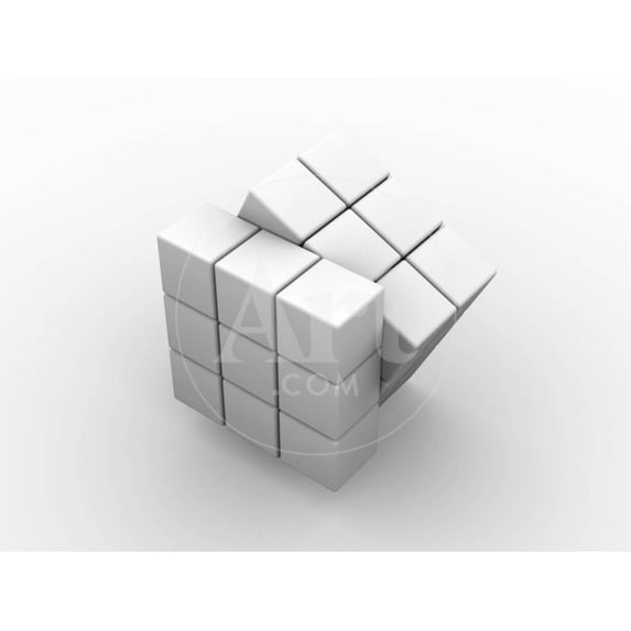 Rubiks Cube, Artwork, Unframed Photographic Print Wall Art by PASIEKA Sold by Art.Com