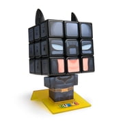 Rubik s Cube, Batman Cuber, DC Comics Collectible Fidget Toy & Desk Decor, Classic Color-Matching Puzzle, Problem-Solving Brain Teaser for Fans of Batman Toys, for Ages 8 & Up