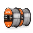 thumbnail image 1 of Rubik Flux Core Welding Wire MIG .039" 2PC E71T-GS Spool Gasless Mild Steel 1.98 LBS Welding Wire for Outdoor Welding, 1 of 9