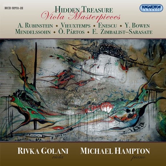 Rubinstein / Vieuxtemps / Enescu / Bowen - Hidden Treasure-Viola Masterpieces - Music & Performance - CD