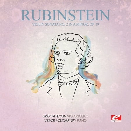 Rubinstein - Violin Sonata 2 in a Min 19 - Classical - CD