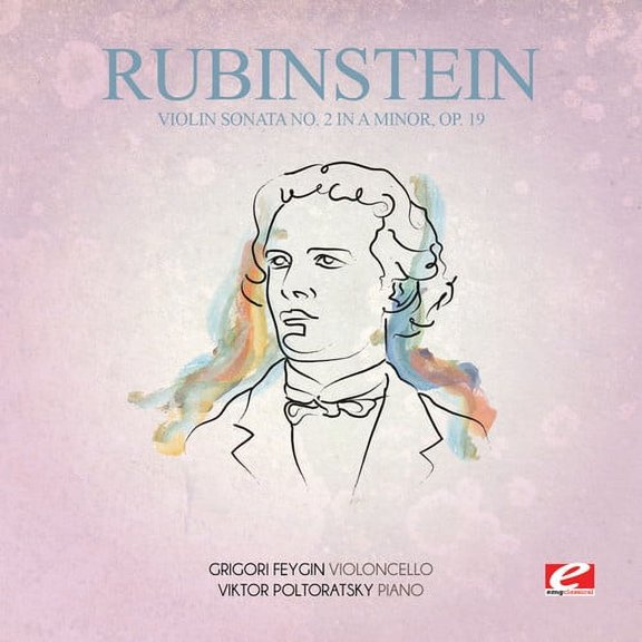 Rubinstein - Violin Sonata 2 in a Min 19 - Classical - CD
