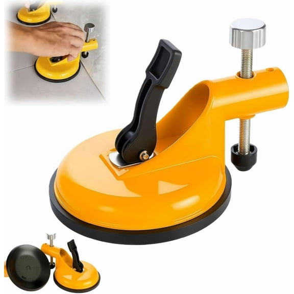 Rubinzhi Adjustable Height Setter Professional Countertop Leveling Tool Floor Gap Fixer Suction Cup Vacuum Clamp wall tile leveler