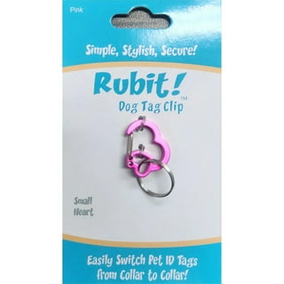 Rubit Spiked Dog Tag Clip - Small