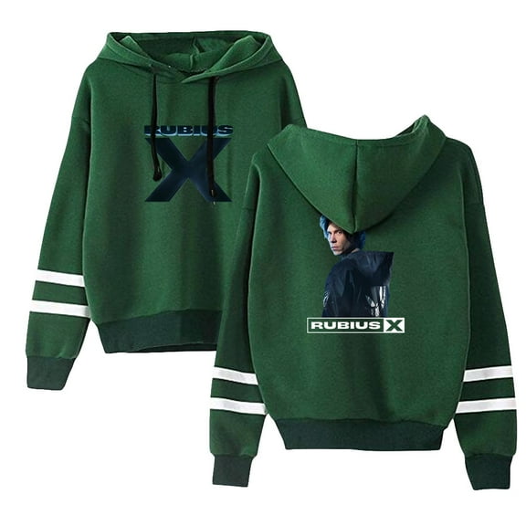 Rubius Pocketless Sweatshirts Anchor Streetwear Casual Harajuku Unisex Women Man Fashion