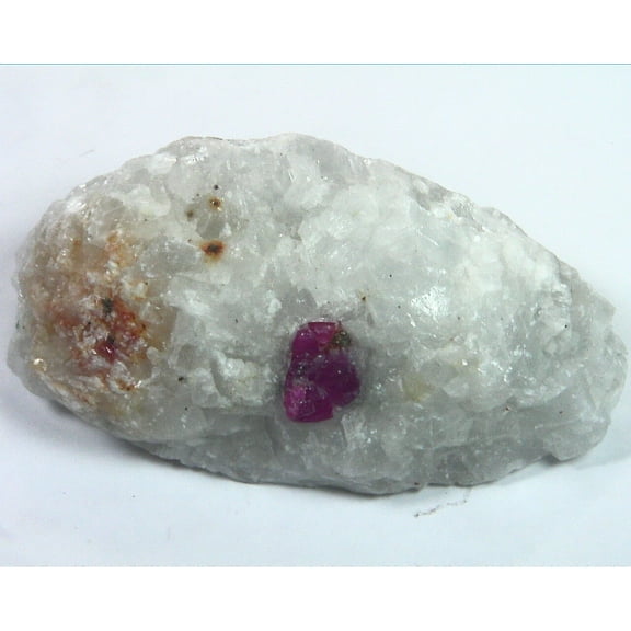 Ruby And Quartz Crystal Natural Genuine Specimen MS,789