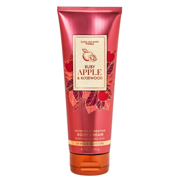 Ruby Apple & Rosewood Body Cream 8oz--Bath and Body Works