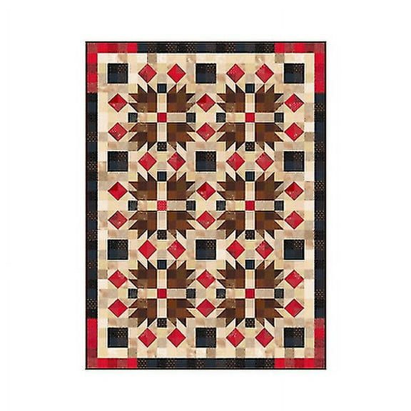 Ruby Bears Quilt Pattern, 4 sizes -Quilt Woman