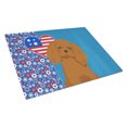 thumbnail image 1 of Ruby Cavalier Spaniel Glass Cutting Board Large 12 in x 15 in, 1 of 5