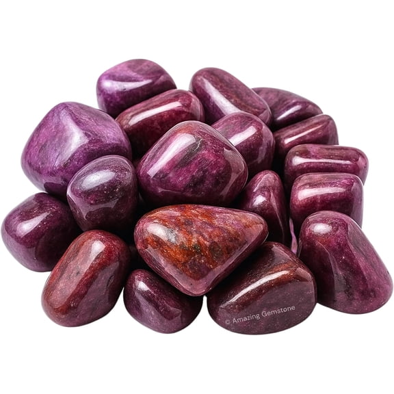 Ruby Crystals and Healing Stones Tumbled - 1000+ Carats